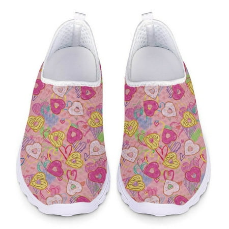 Pink Heart Pattern Summer Woman Flat Nurse Shoes Penny Loafers Women Casual Shoes Mesh Slip On Flats Sneaker Ladies Sneakers
Pink Heart Pattern Summer Woman Flat Nurse Shoes Penny Loafers Women Casual Shoes Mesh Slip On Flats Sneaker Ladies Sneakers