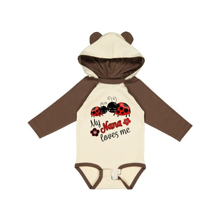 Inktastic My Nana Loves Me with Cute Ladybugs Gift Baby Boy or Baby Girl Long Sleeve Bodysuit
Inktastic My Nana Loves Me with Cute Ladybugs Gift Baby Boy or Baby Girl Long Sleeve Bodysuit