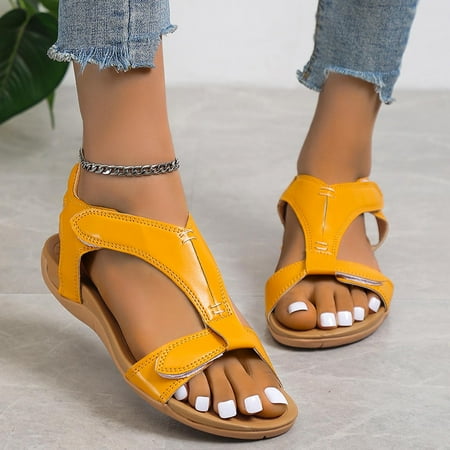 Wirdiell Summer Ladies Flat Heel Slippers Sandals Casual Women s Shoes