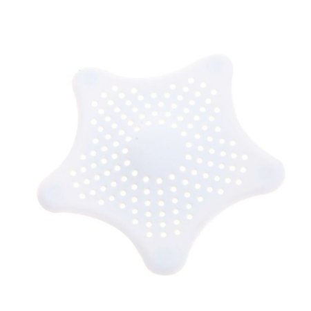 Kitchen Sink Strainer Silicone Food Catcher for Most Sink Drains Hair Trap Sink Drain Plug Hair Filter Bathroom Tool White
Kitchen Sink Strainer Silicone Food Catcher for Most Sink Drains Hair Trap Sink Drain Plug Hair Filter Bathroom Tool White