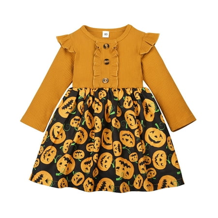 Youmylove Dresses For Girls Toddler Girls Long Sleeve Ribbed Dresses Kids Cartoon Prints Princess Dress
Youmylove Dresses For Girls Toddler Girls Long Sleeve Ribbed Dresses Kids Cartoon Prints Princess Dress