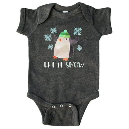 Inktastic Let It Snow Cute Penguin in Green Hat with Snowflakes Gift Baby Boy or Baby Girl Bodysuit
Inktastic Let It Snow Cute Penguin in Green Hat with Snowflakes Gift Baby Boy or Baby Girl Bodysuit