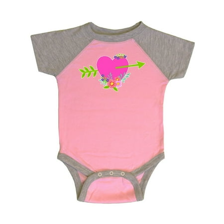 Inktastic Valentine s Day Pink Heart with Flowers and Arrow Gift Baby Boy or Baby Girl Bodysuit
Inktastic Valentine s Day Pink Heart with Flowers and Arrow Gift Baby Boy or Baby Girl Bodysuit