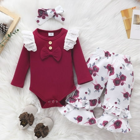 Hunpta Newborn Infant Girls Boys Long Sleeve Romper Bodysuits Flowers Prints Bow Trumpet Pants Headbands Outfits
Hunpta Newborn Infant Girls Boys Long Sleeve Romper Bodysuits Flowers Prints Bow Trumpet Pants Headbands Outfits
