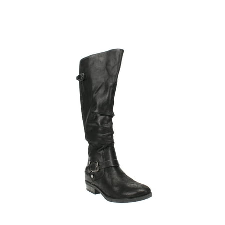 Bare Traps Womens Yanessa Fabric Closed Toe Knee High Riding Boots