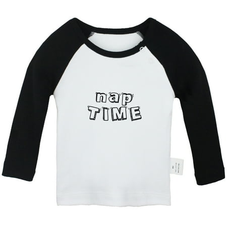 Nap Time Funny T shirt For Baby Newborn Babies T-shirts Infant Tops 0-24M Kids Graphic Tees Clothing (Long Black Raglan T-shirt 18-24 Months)
Nap Time Funny T shirt For Baby Newborn Babies T-shirts Infant Tops 0-24M Kids Graphic Tees Clothing (Long Black Raglan T-shirt 18-24 Months)