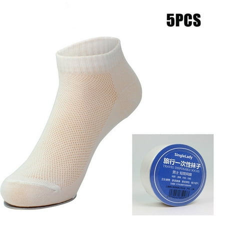 Tangnade Fashion Man One Size Travel Portable Disposable Replacing Stretchy Socks 5PCS
Tangnade Fashion Man One Size Travel Portable Disposable Replacing Stretchy Socks 5PCS