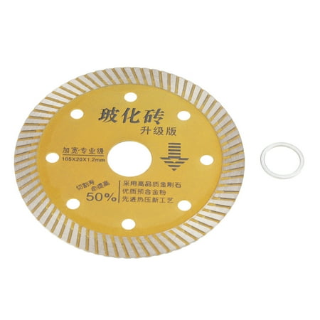 Cutting Disc Smoothing Cut Surfaces 105x20x1.2mm Saw Blade For Granite For Marble For Concrete
Cutting Disc Smoothing Cut Surfaces 105x20x1.2mm Saw Blade For Granite For Marble For Concrete