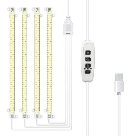 LED Plant Grow Light Strips Full Spectrum Grow Lights for Indoor Plants with Auto On/Off 3/9/12H Timer 192
LED Plant Grow Light Strips Full Spectrum Grow Lights for Indoor Plants with Auto On/Off 3/9/12H Timer 192