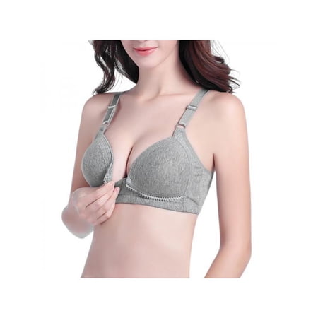 VICOODA Maternity Wirefree Cotton Lace Trim Softcup Nursing Bra
VICOODA Maternity Wirefree Cotton Lace Trim Softcup Nursing Bra