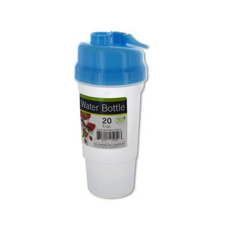 Kole Imports OT015-36 20 oz Sports Water Bottle with Fruit Infuser - Pack of 36