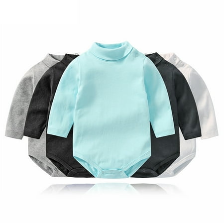 MyBeauty Solid Color Baby Girls Boys Short Long Sleeve High Neck Cotton Romper Jumpsuit Black 73cm
MyBeauty Solid Color Baby Girls Boys Short Long Sleeve High Neck Cotton Romper Jumpsuit Black 73cm