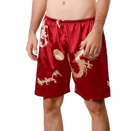 Sales Promotion!Mens Nightgown New Summer Imitation Silk Loose Pants Pyjama Comfortable Male Sleep Bottoms Home Beach Party Shorts Pajamas Red Dragon XXXL
Sales Promotion!Mens Nightgown New Summer Imitation Silk Loose Pants Pyjama Comfortable Male Sleep Bottoms Home Beach Party Shorts Pajamas Red Dragon XXXL