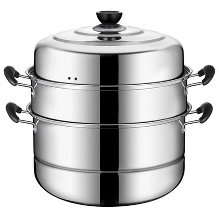 FRCOLOR 1pc Stainless Steel Three Layers Steamer Pot Stockpot Steaming Pot for Home Use
FRCOLOR 1pc Stainless Steel Three Layers Steamer Pot Stockpot Steaming Pot for Home Use