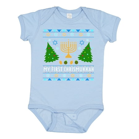 Inktastic My 1st Chrismukkah Sweater Style with Menorah and Trees Gift Baby Boy or Baby Girl Bodysuit
Inktastic My 1st Chrismukkah Sweater Style with Menorah and Trees Gift Baby Boy or Baby Girl Bodysuit