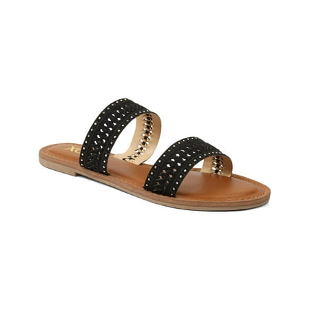 XOXO Womens Ravenna Woven Embellished Slide Sandals
XOXO Womens Ravenna Woven Embellished Slide Sandals