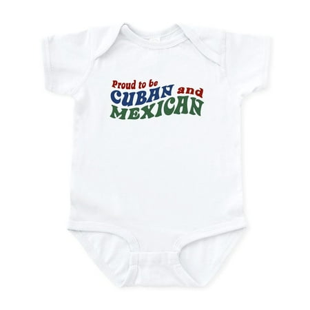 CafePress - Proud To Be Cuban And Mexican Infant Bodysuit - Baby Light Bodysuit Size Newborn - 24 Months
CafePress - Proud To Be Cuban And Mexican Infant Bodysuit - Baby Light Bodysuit Size Newborn - 24 Months
