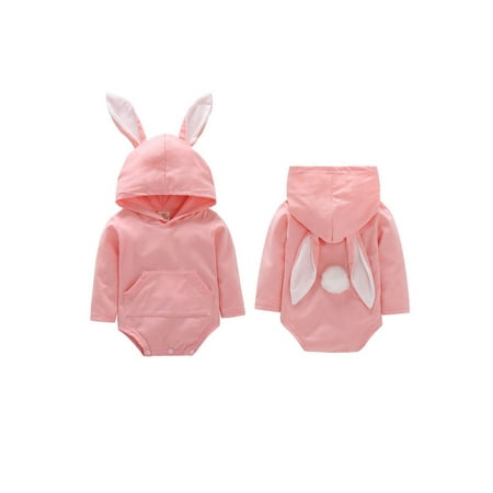 Easter Infant Baby Boy Girl Clothes Newborn 3D Bunny Rabbit Ear Hat Hooded Romper Fall Spring Clothing Bodysuit
Easter Infant Baby Boy Girl Clothes Newborn 3D Bunny Rabbit Ear Hat Hooded Romper Fall Spring Clothing Bodysuit