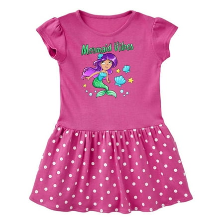 Inktastic Mermaid Vibes- cute mermaid with green tail Gift Toddler Girl Dress
Inktastic Mermaid Vibes- cute mermaid with green tail Gift Toddler Girl Dress