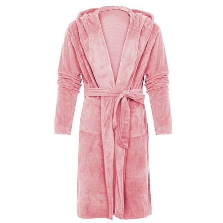 Babysbule Womens Pajamas Clearance Women Winter Lengthened Plush Shawl Bathrobe Long Sleeve Robe Hooded Coat
Babysbule Womens Pajamas Clearance Women Winter Lengthened Plush Shawl Bathrobe Long Sleeve Robe Hooded Coat