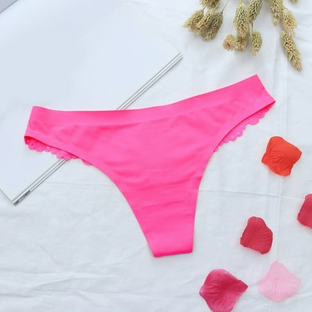 NECHOLOGY Womens Ice Silk Seamless Panties Lace Lift Cotton Crotch Thong Dogs Shirts for Women Underpants Hot Pink Medium
NECHOLOGY Womens Ice Silk Seamless Panties Lace Lift Cotton Crotch Thong Dogs Shirts for Women Underpants Hot Pink Medium