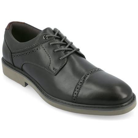 Vance Co. Mens Dexter Tru Comfort Foam Cap Toe Lace-up Derby