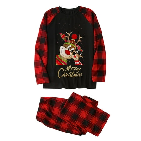 Christmas Pajamas for Family Matching Family Christmas Pajamas Sleepwear Sets Elk Printed Xmas Pajamas Outfit for Parent-Child Xmas Party
Christmas Pajamas for Family Matching Family Christmas Pajamas Sleepwear Sets Elk Printed Xmas Pajamas Outfit for Parent-Child Xmas Party