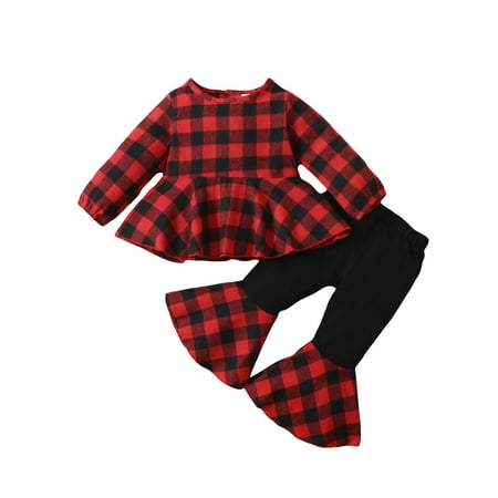 Farrubbyine8 Christmas Outfits Baby Girls Tutu Dress T-shirt Striped Plaid Pant Clothing Set
Farrubbyine8 Christmas Outfits Baby Girls Tutu Dress T-shirt Striped Plaid Pant Clothing Set