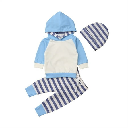 Baby Girls Boys Cotton Striped Autumn Button Long Sleeve Pants Hat Set Clothes Sweatpants Outfits for Teens
Baby Girls Boys Cotton Striped Autumn Button Long Sleeve Pants Hat Set Clothes Sweatpants Outfits for Teens