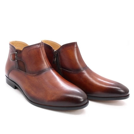 Boys Vintage Elegant Hollow Leather Boots Non-slip Durable Zipper Buckle Dress Shoes For Wedding Party Performance Special Occassion Brown
Boys Vintage Elegant Hollow Leather Boots Non-slip Durable Zipper Buckle Dress Shoes For Wedding Party Performance Special Occassion Brown