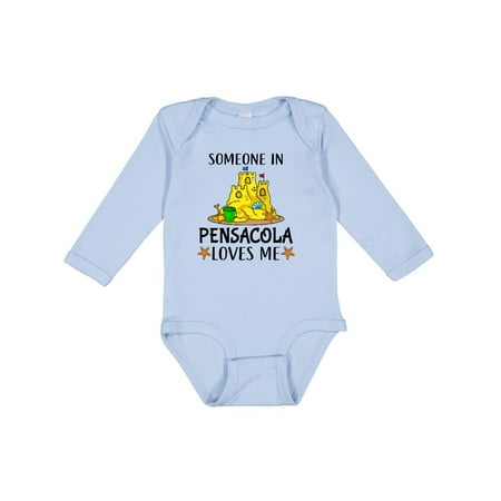 Inktastic Someone in Pensacola Loves Me Beach Vacation Gift Baby Boy or Baby Girl Long Sleeve Bodysuit
Inktastic Someone in Pensacola Loves Me Beach Vacation Gift Baby Boy or Baby Girl Long Sleeve Bodysuit