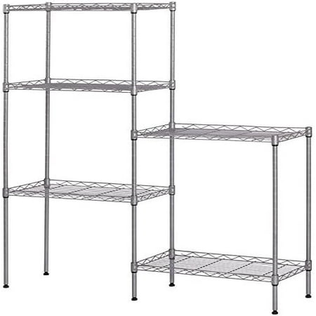 floor storage rackStorage Shelf Wire Shelving Unit Metal Shelves Unit Storage Adjustable Changeable Assembly Floor Standing Carbon Steel Storage Rack Silver (US Warehouse)Stainless steel
floor storage rackStorage Shelf Wire Shelving Unit Metal Shelves Unit Storage Adjustable Changeable Assembly Floor Standing Carbon Steel Storage Rack Silver (US Warehouse)Stainless steel