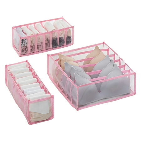 LMZM 1 Set Multi-grids Collapsible Underwear Organizer Non Woven Fabric Bra Socks Underwear Holder for Bedroom
LMZM 1 Set Multi-grids Collapsible Underwear Organizer Non Woven Fabric Bra Socks Underwear Holder for Bedroom