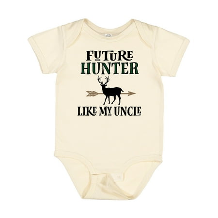 Inktastic Hunting Future Hunter Like Uncle Gift Baby Boy or Baby Girl Bodysuit