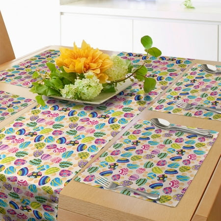Mushroom Table Runner & Placemats Colorful Mushroom Vibrant Display Ingredient Variety Fun Design Set for Dining Table Decor Placemat 4 pcs + Runner 14 x90 Multicolor by Ambesonne
Mushroom Table Runner & Placemats Colorful Mushroom Vibrant Display Ingredient Variety Fun Design Set for Dining Table Decor Placemat 4 pcs + Runner 14 x90 Multicolor by Ambesonne