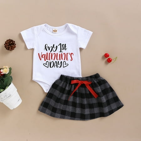 2Pcs Newborn Baby Girl Clothes Set Letter Short Sleeve Tops Romper+Skirt Set Summer Outfits
2Pcs Newborn Baby Girl Clothes Set Letter Short Sleeve Tops Romper+Skirt Set Summer Outfits