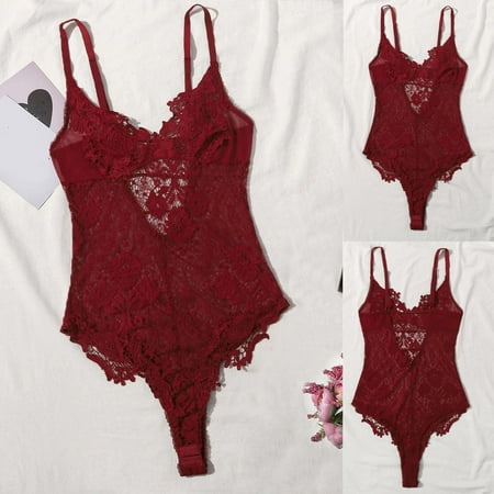 Ykohkofe New Women Lace Lingerie Underwear Teddy Bodysuit Jumpsuit Sleepwear Embroidery
Ykohkofe New Women Lace Lingerie Underwear Teddy Bodysuit Jumpsuit Sleepwear Embroidery