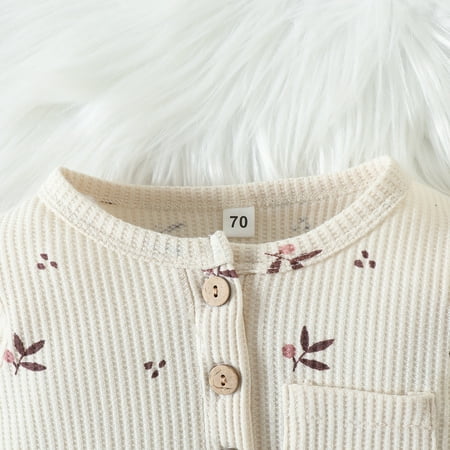 Gubotare Baby Bodysuit kids Baby Onesies Unisex Cotton Linen Handmade Romper Jumpsuit Solid Color Long Sleeve Jumpsuit White 0-3 Months
Gubotare Baby Bodysuit kids Baby Onesies Unisex Cotton Linen Handmade Romper Jumpsuit Solid Color Long Sleeve Jumpsuit White 0-3 Months