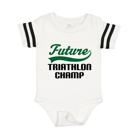 Inktastic Future Triathlon Champ Gift Baby Boy Bodysuit
