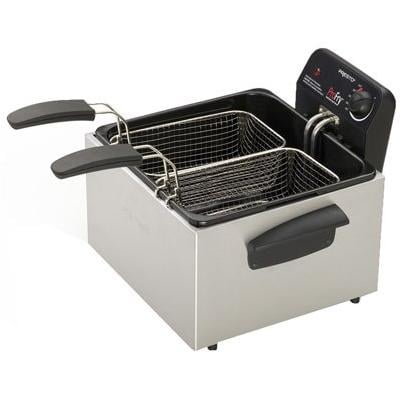 PRESTO Profry Deep Fryer Dual-basket Stainless Steel