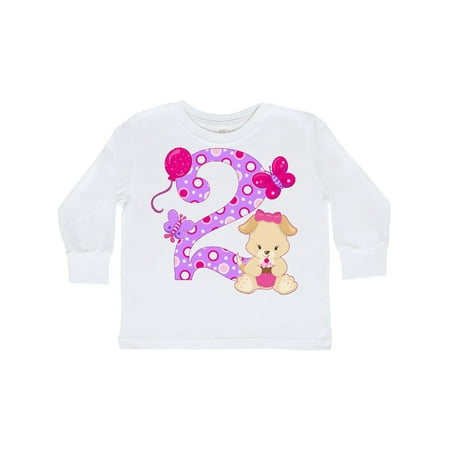 Inktastic Second Birthday with Cute Puppy and Butterflies Gift Toddler Boy or Toddler Girl Long Sleeve T-Shirt
Inktastic Second Birthday with Cute Puppy and Butterflies Gift Toddler Boy or Toddler Girl Long Sleeve T-Shirt