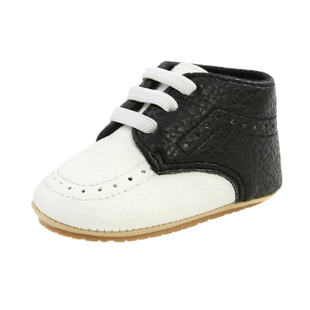 Binmer Infant Baby Boys Sneakers Soft Anti-Slip Soft Sole Walker Outdoor Crib Shoes