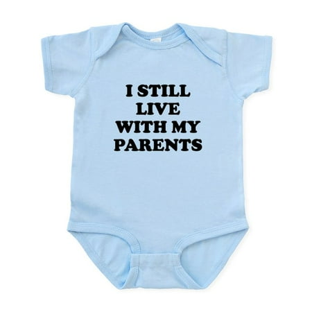 CafePress - I Still Live With My Parents Body Suit - Baby Light Bodysuit Size Newborn - 24 Months
CafePress - I Still Live With My Parents Body Suit - Baby Light Bodysuit Size Newborn - 24 Months