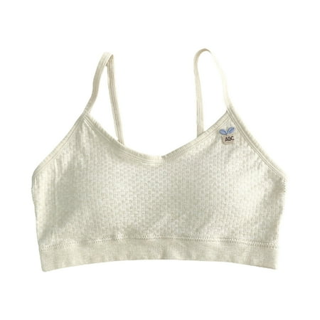 NIUREDLTD Girls Cotton Built Up Stretch Sports Bra Spaghetti Straps Modern Cotton Bralette Cotton Training Bra Size One Size
NIUREDLTD Girls Cotton Built Up Stretch Sports Bra Spaghetti Straps Modern Cotton Bralette Cotton Training Bra Size One Size