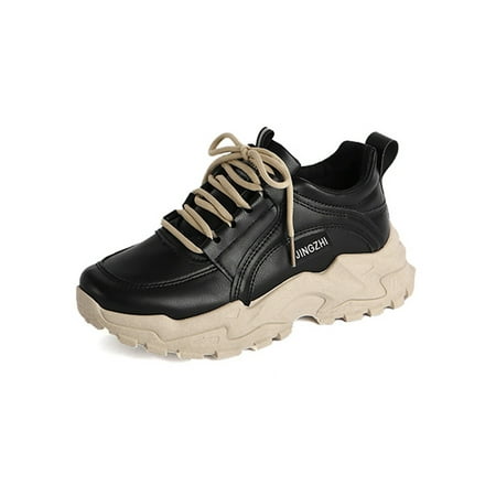 Rotosw Womens Running Shoe Platform Athletic Shoes Lace Up Sport Sneaker Breathable Low Top Sneakers Hiking Casual Trainers Black 6.5
Rotosw Womens Running Shoe Platform Athletic Shoes Lace Up Sport Sneaker Breathable Low Top Sneakers Hiking Casual Trainers Black 6.5
