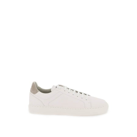 Brunello Cucinelli Grained Leather Sneakers Men