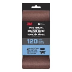 3M 3M - BELT4X361PK120 - Rapid Removal 36 in. L x 4 in. W Aluminum Oxide Sanding Belt 120 Grit Fine 1/pc.
3M 3M - BELT4X361PK120 - Rapid Removal 36 in. L x 4 in. W Aluminum Oxide Sanding Belt 120 Grit Fine 1/pc.