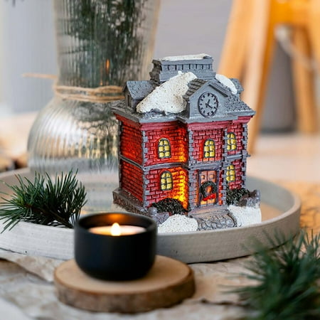 DBYLXMN Christmas Resin Hut With Lighted Ornaments Tabletop Decorations Christmas Tree Decoration Christmas Small Tree Christmas Trees Decorations Snowflake Ornament Ornament Ornament Pretty Christmas
DBYLXMN Christmas Resin Hut With Lighted Ornaments Tabletop Decorations Christmas Tree Decoration Christmas Small Tree Christmas Trees Decorations Snowflake Ornament Ornament Ornament Pretty Christmas