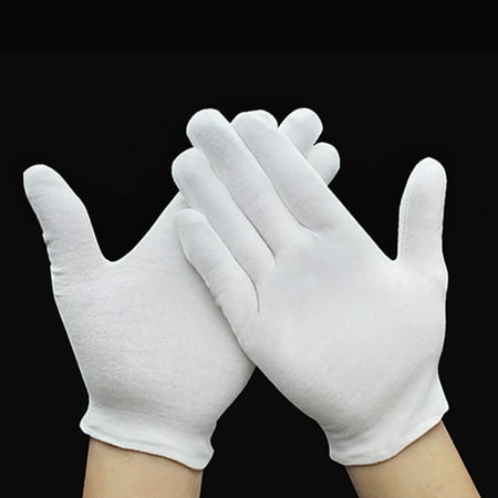 Taluosi 12 Pairs White Inspection Cotton Work Gloves Coin Jewelry Worker Etiquette Glove
Taluosi 12 Pairs White Inspection Cotton Work Gloves Coin Jewelry Worker Etiquette Glove