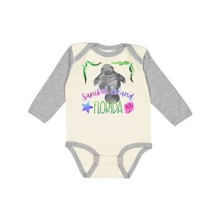 Inktastic Sanibel Island Florida Cute Swimming Manatee Gift Baby Boy or Baby Girl Long Sleeve Bodysuit
Inktastic Sanibel Island Florida Cute Swimming Manatee Gift Baby Boy or Baby Girl Long Sleeve Bodysuit